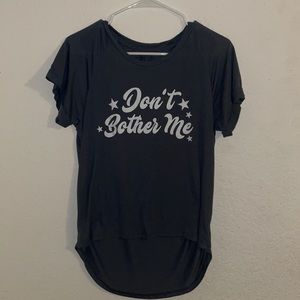 Don’t Bother Me Shirt With Tail In The Back
